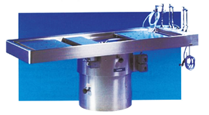 下吸通风式尸解台